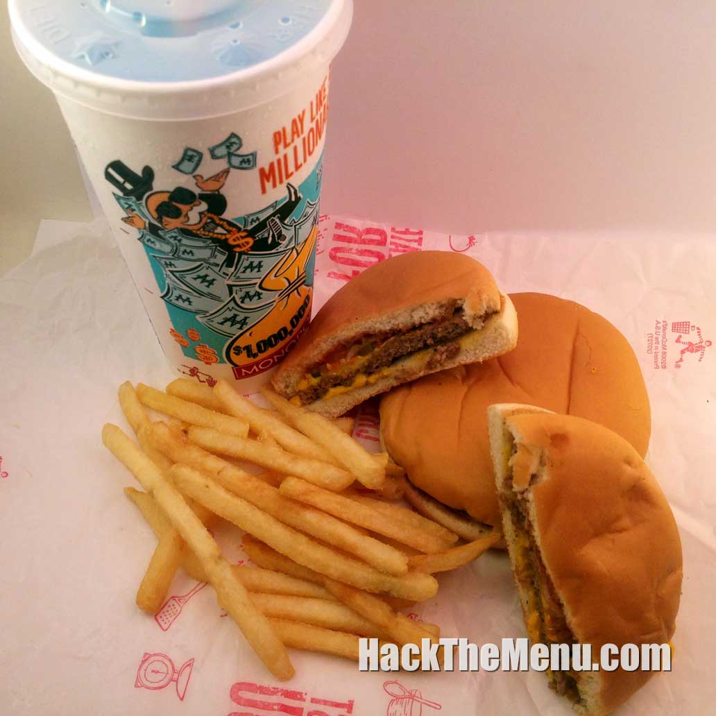 2 Cheeseburger Meal | McDonalds Secret Menu