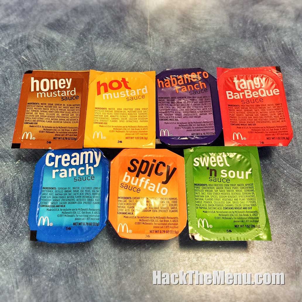 Chicken nugget sauces mcdonalds