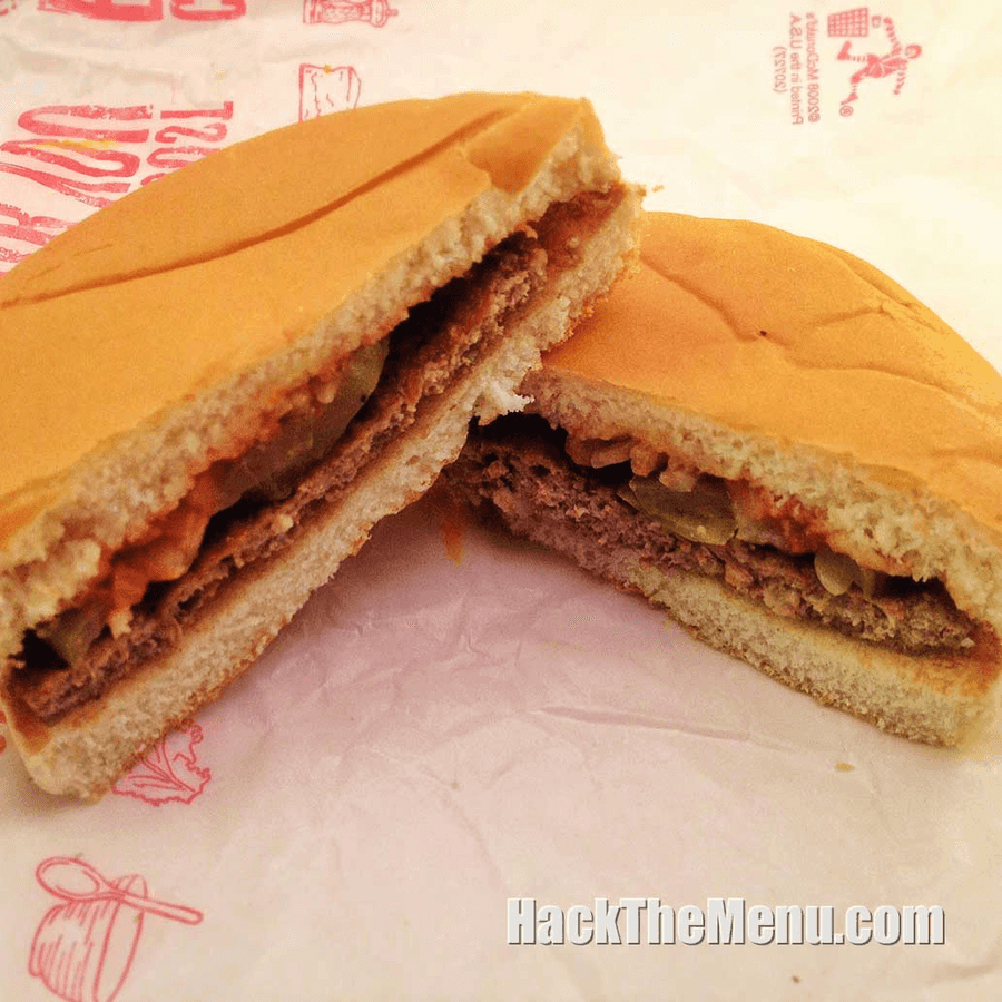 Mccrepe 2 Cheeseburger Meal - McDonald's Secret Menu | #HackTheMenu
