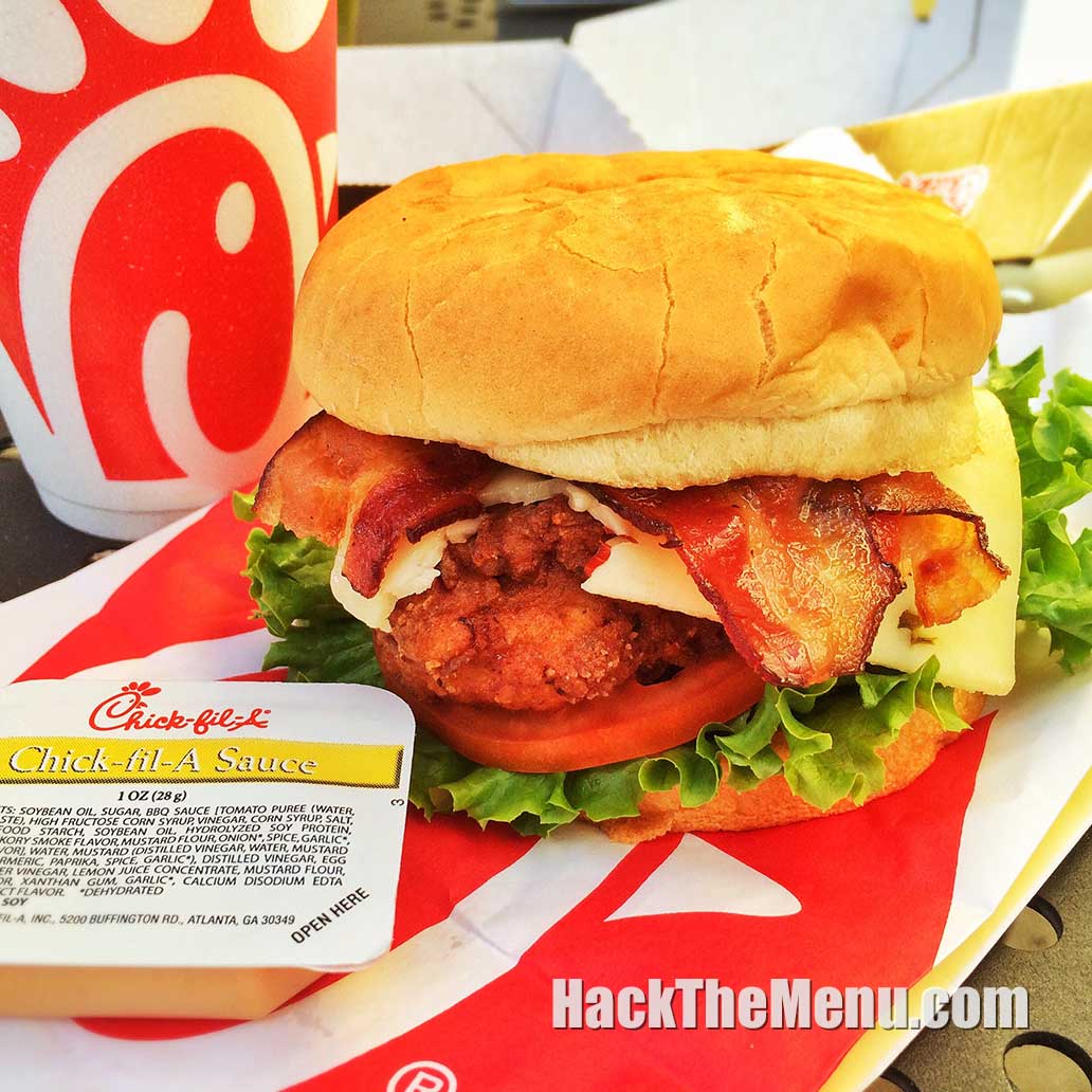 Fried Chicken Club - Chick-fil-A Secret Menu | #HackTheMenu